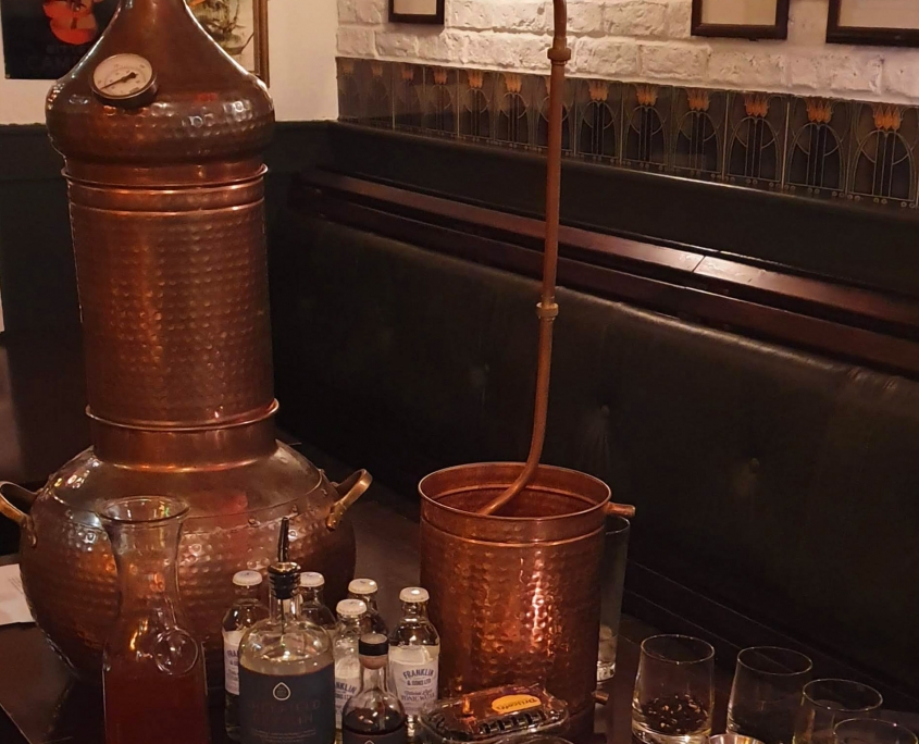 Old House Tea & Gin School-Set-Up