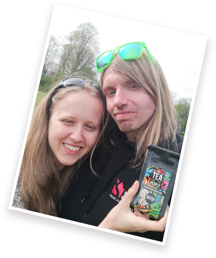 Ellie and Vegan Sticky Chai